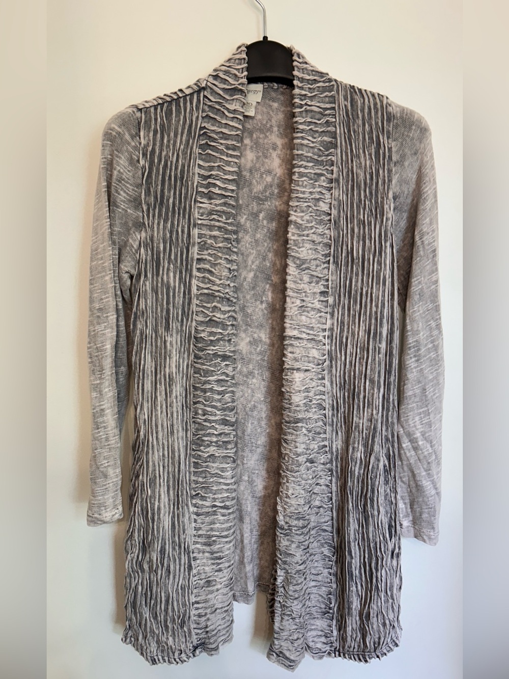 ZENERGY BY CHICO’S TEXTURED CARDIGAN